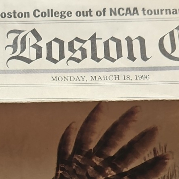 Original Copyrighted photo Great Gray W Newspaper Article 1996 Boston Globe Firm - Picture 11 of 15